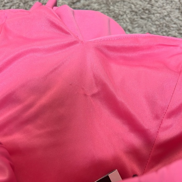 Pink ruffle mini dress - Picture 4 of 4